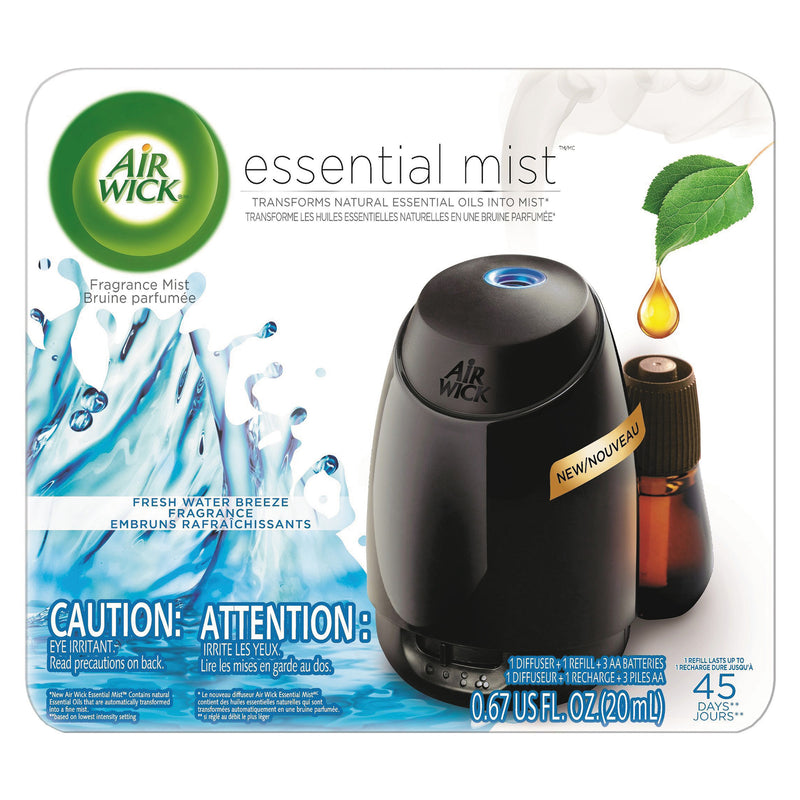 Air Wick Essential Mist Starter Kit, Fresh Breeze, 0.67 Oz - RAC98577KT
