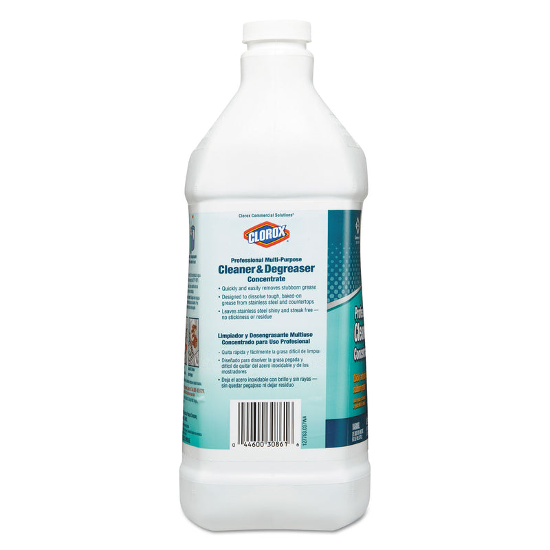 Clorox Professional Multi-Purpose Cleaner And Degreaser Concentrate, 1 Gal - CLO30861