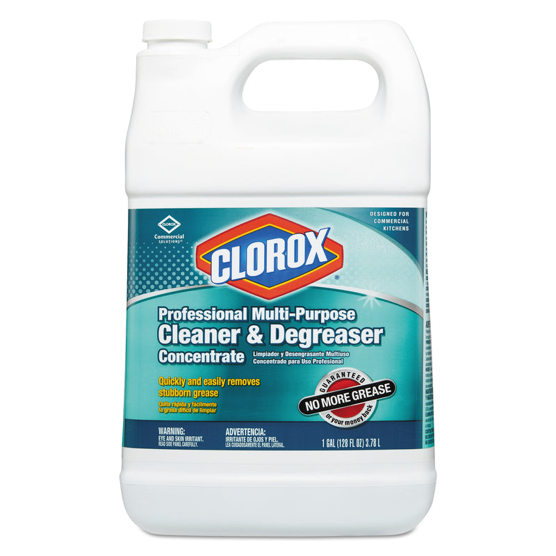 Clorox Professional Multi-Purpose Cleaner And Degreaser Concentrate, 1 Gal - CLO30861