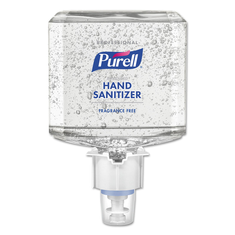 Purell Professional Advanced Hand Sanitizer Fragrance Free Gel, For Es8 Dispenser, 2/Ct - GOJ776002