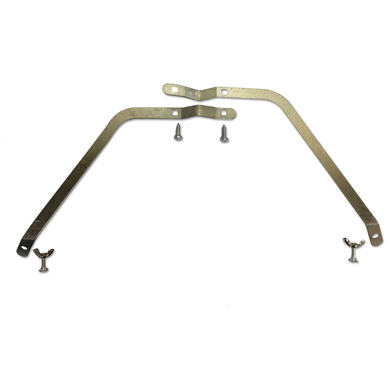 Boardwalk Metal Handle Braces, Large, Fits 24" To 48" Floor Sweeps, 0.5W X 12H - BWK119