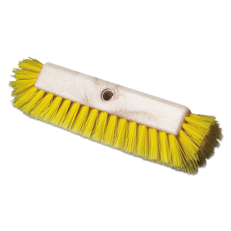 Boardwalk Dual-Surface Scrub Brush, Plastic Fill, 10