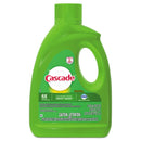 Cascade Dishwasher Gel With Dawn, Lemon, 120 Oz Bottle, 4/Carton - PGC28193