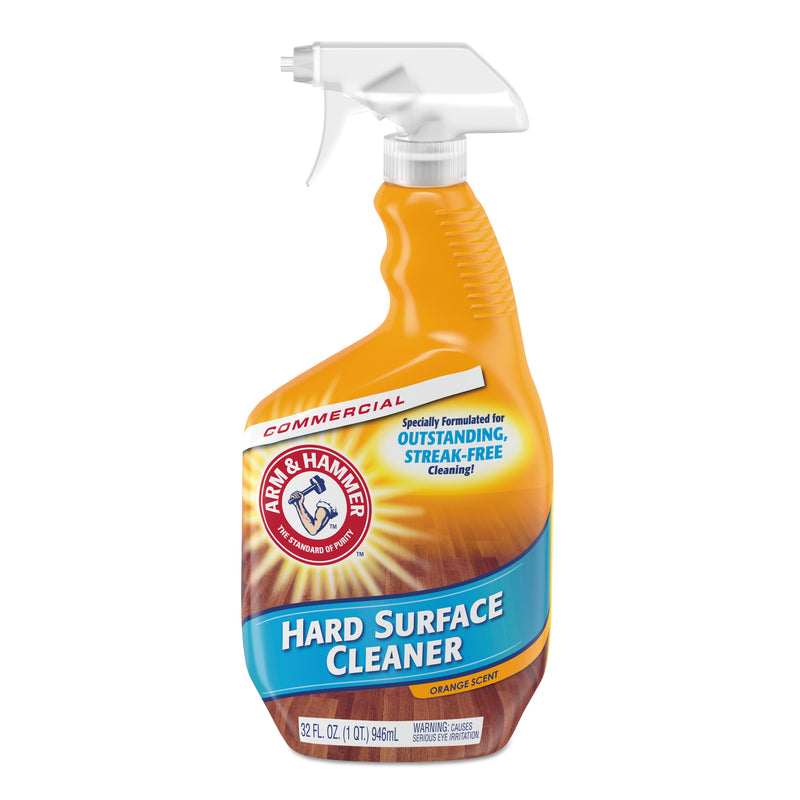 Arm & Hammer Hard Surface Cleaner, Orange Scent, 32 Oz Trigger Spray Bottle, 6/Ct - CDC3320000554