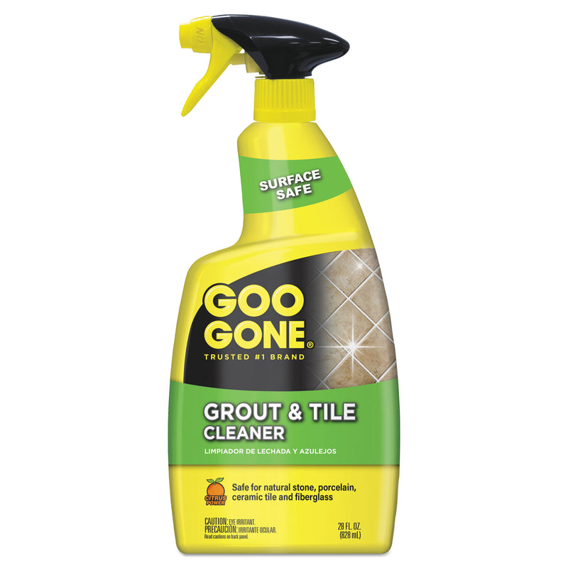 Goo Gone Grout And Tile Cleaner, Citrus Scent, 28 Oz Trigger Spray Bottle, 6/Ct - WMN2054A