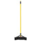 Rubbermaid Maximizer Push-To-Center Broom, 18", Pvc Bristles, Yellow/Black - RCP2018729