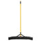 Rubbermaid Maximizer Push-To-Center Broom, 36", Pvc Bristles, Yellow/Black - RCP2018730