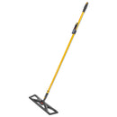Rubbermaid Maximizer Dust Mop Frame With Handle And Scraper, 24" X 5.5", Yellow/Black - RCP2018808