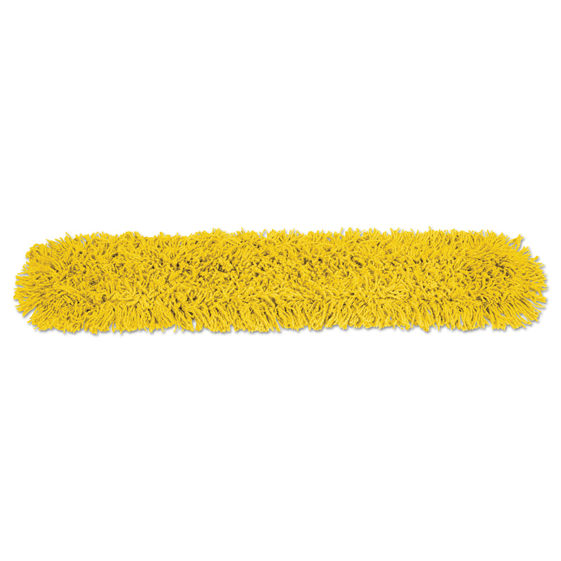 Rubbermaid Maximizer Dust Mop Pad, 36" X 5.5" X 0.5", Yellow - RCP2018821