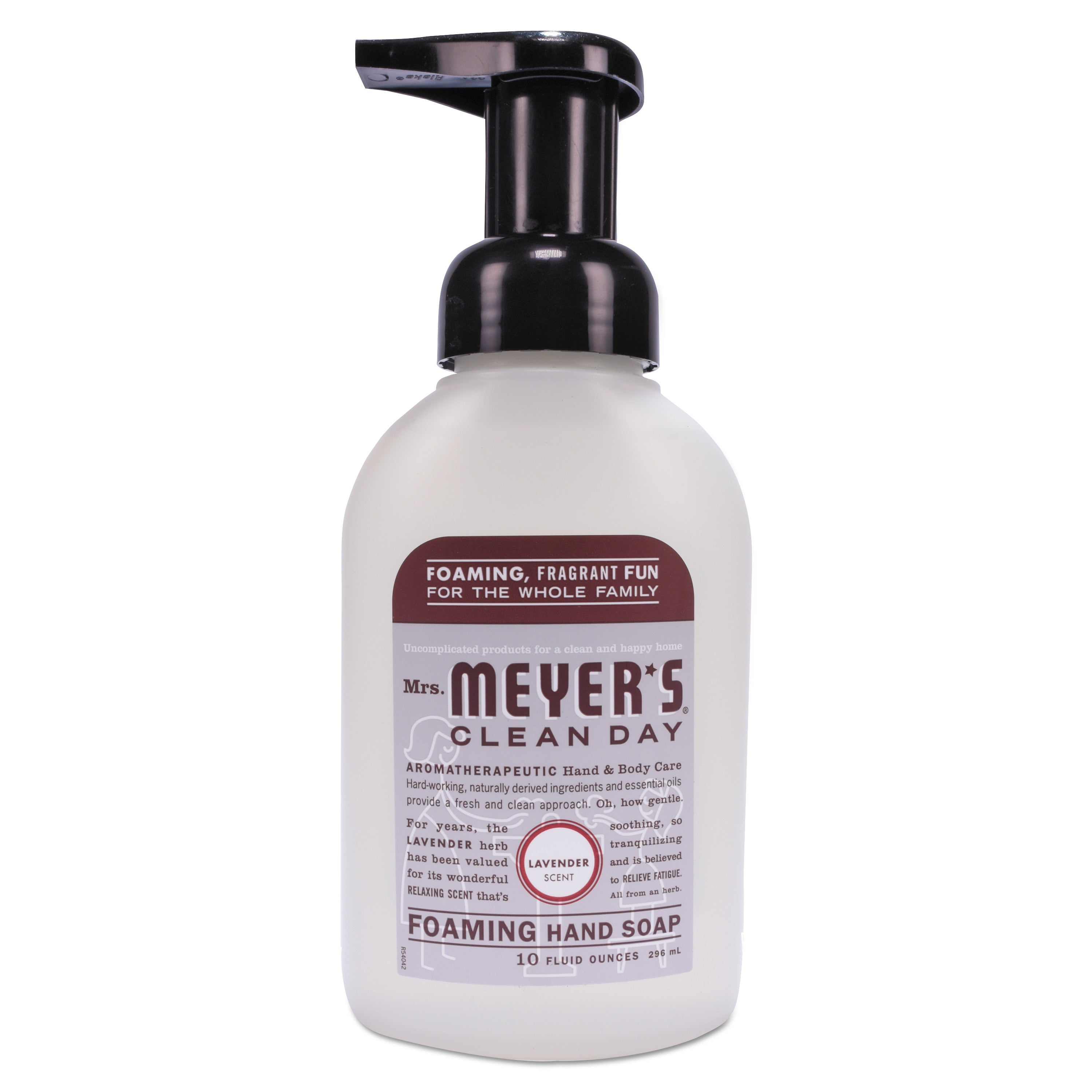 Mrs Meyer's Foaming Hand Soap, Lavender, 10 Oz, 6/Carton - SJN662031