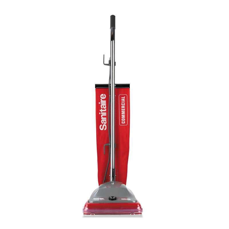 Sanitaire Tradition Upright Vacuum With Shake-Out Bag, 16 Lb, Red - EURSC684G