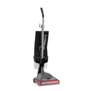 Sanitaire Tradition Upright Vacuum With Dust Cup, 5 Amp, 14 Lb, Gray/Red - EURSC689B