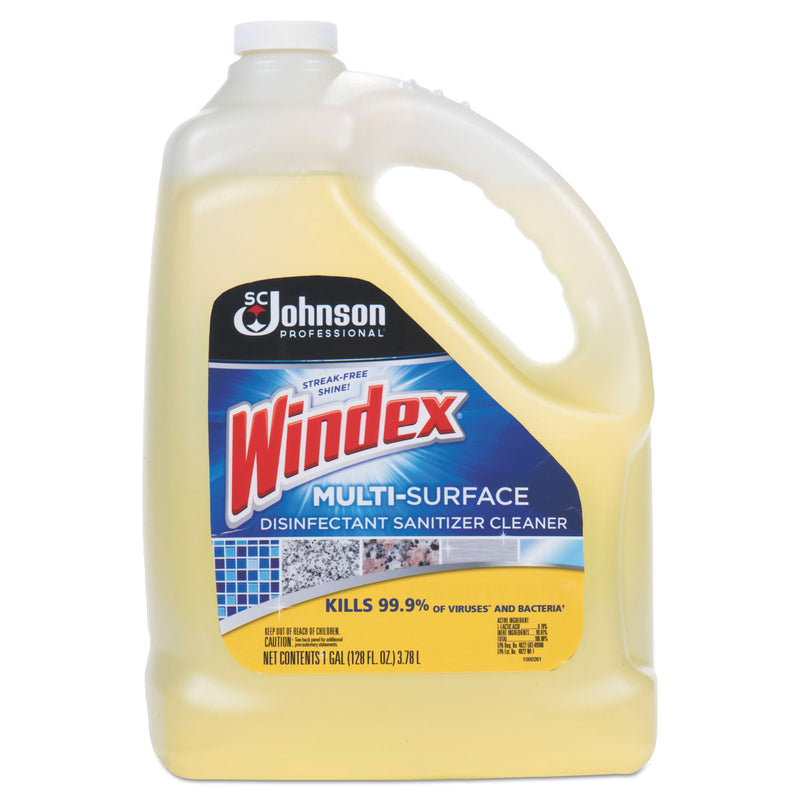 Windex Multi-Surface Disinfectant Cleaner, Citrus, 1 Gal Bottle - SJN682265EA