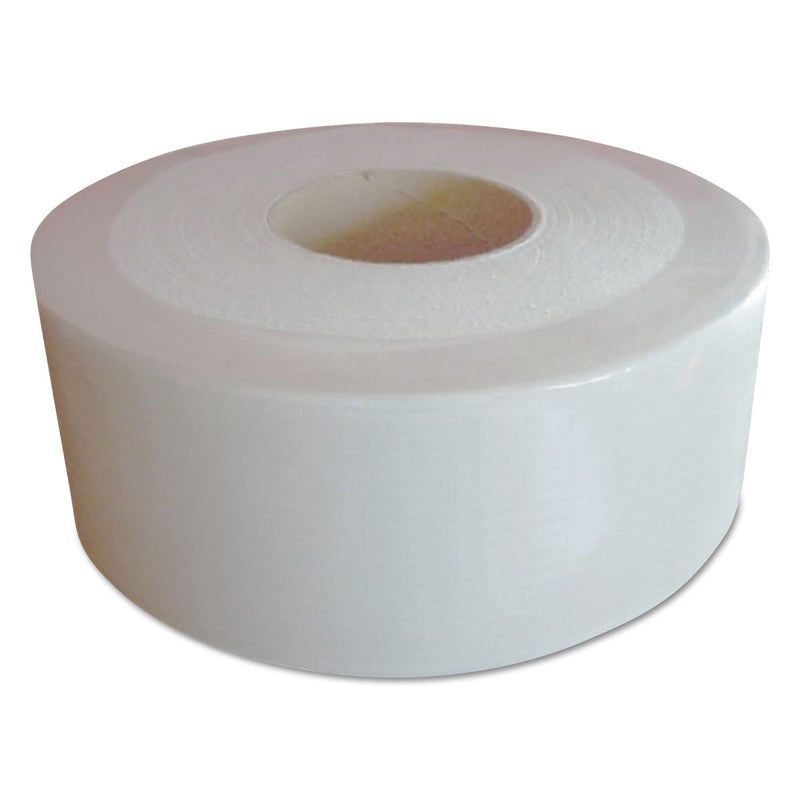 Boardwalk Jumbo Roll Tissue, Septic Safe, 2-Ply, Natural, 3.3" X 1000 Ft, 12 Roll/Carton - BWKJRT1000