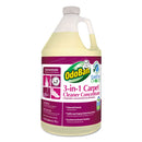 Odoban Earth Choice 3-N-1 Carpet Cleaner, 128 Oz Bottle, Unscented, 4/Ct - ODO9602B62G4
