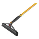 Rubbermaid Maximizer Quick Change Squeegee, 13.125" Wide, Foam Rubber, Black - RCP2018801
