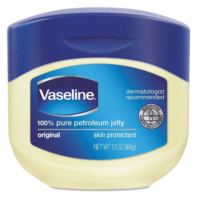 Vaseline Jelly Original, 13 Oz Jar, 24/Carton - UNI34500CT