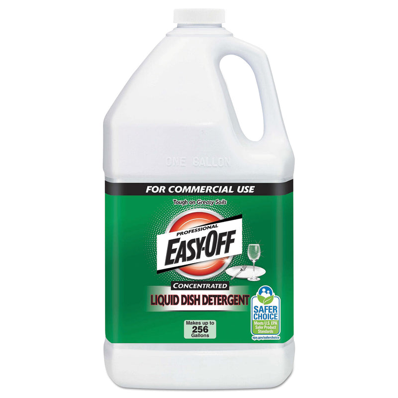 EASY-OFF Liquid Dish Detergent Concentrate, 1 Gal Bottle, 2/Carton - RAC89769CT