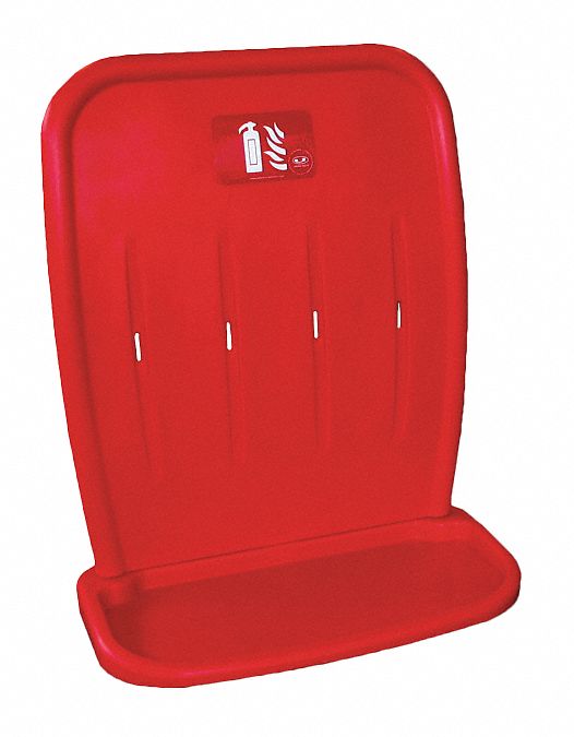 Flamefighter Red Fire Extinguisher Stand, Holds (2) 10 lb or 20 lb Fire Extinguishers - JFP10