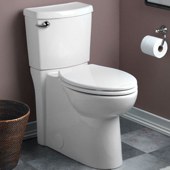 American Standard Gravity Fed, Single Flush, Left Hand Trip Lever, Toilet Tank, 1.28 Gallons per Flush - 4000101.02