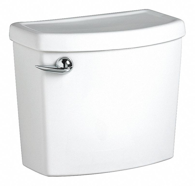 American Standard Gravity Fed, Single Flush, Left Hand Trip Lever, Toilet Tank, 1.28 Gallons per Flush - 4000101.02