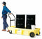 Enpac Drum Spill Platform Cart, 500 lb Spill Containment Load Capacity, 63 in Length, 29 in Width - 5200-YE-A