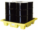 Enpac Spill Containment Pallets, Uncovered, 66 gal Spill Capacity, 6,000 lb - 5400-YE-D