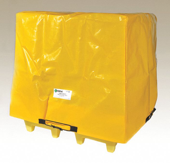 Enpac Tarp Cover, PVC, For Use With Mfr. No. 5400-YE, 57 in Length, 57 in Width, 44 in Height - 5400-TARP