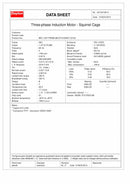 Dayton 1 HP, General Purpose Motor, 3-Phase, 1760 Nameplate RPM, 230/460 Voltage, 56C Frame - 31LH49