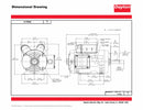 Dayton 2 HP, General Purpose Motor, Capacitor-Start/Run, 1725 Nameplate RPM, 115/208-230 Voltage - 119178