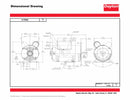 Dayton 3/4 HP, General Purpose Motor, Capacitor-Start/Run, 1725 Nameplate RPM, 115/208-230 Voltage - 119160
