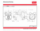 Dayton 3/4 HP, General Purpose Motor, Capacitor-Start/Run, 1725 Nameplate RPM, 115/208-230 Voltage - 31TR92