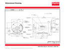 Dayton 2 HP, General Purpose Motor, 3-Phase, 3450 Nameplate RPM, 230/460 Voltage, 56H Frame - 31TT07
