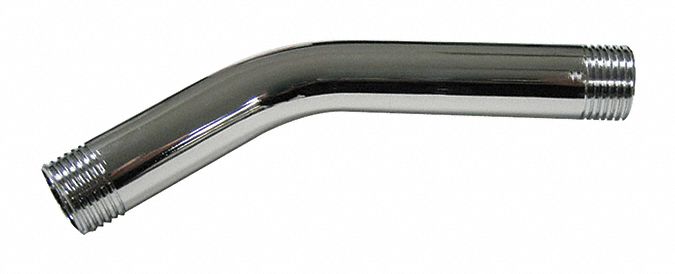 Kissler Shower Arm, Chrome Finish, For Use With Generic Shower Arm, 1/2" IPS Connection - 76-0006