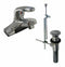 Dominion Chrome, Low Arc, Bathroom Sink Faucet, Manual Faucet Activation, 1.20 gpm - 77-1181