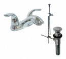 Dominion Chrome, Low Arc, Bathroom Sink Faucet, Manual Faucet Activation, 1.20 gpm - 77-3293