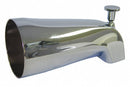 Kissler Tub Diverter Spout, Chrome Finish, For Use With Universal Fit, 1/2" IPS Connection - 82-0011