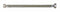 Kissler Faucet Connector, Hose Fittings Brass 1/2 in F Compression x Brass 1/2 in FIP, 5/16 in, 20 in - 88-1220
