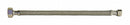 Kissler Faucet Connector, Hose Fittings Brass 3/8 in F Compression x Brass 1/2 in FIP, 5/16 in, 16 in - 88-2016