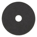 Boardwalk High Performance Stripping Floor Pads, 19" Diameter, Grayish Black, 5/Carton - BWK4019HIP