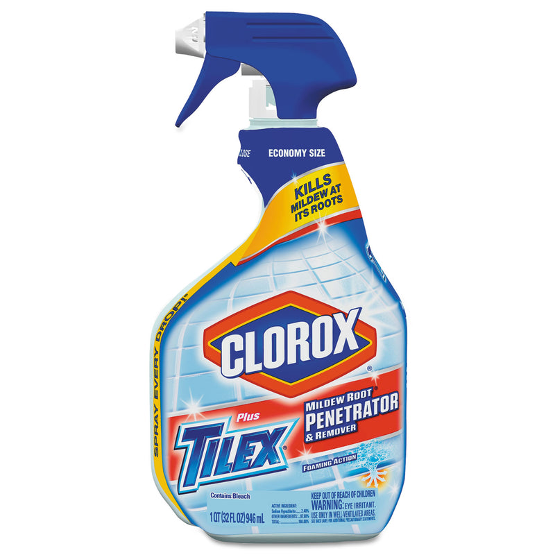 Clorox Mildew Root Penetrator And Remover With Bleach, 32Oz Smart Tube Spray, 9/Carton - CLO00263