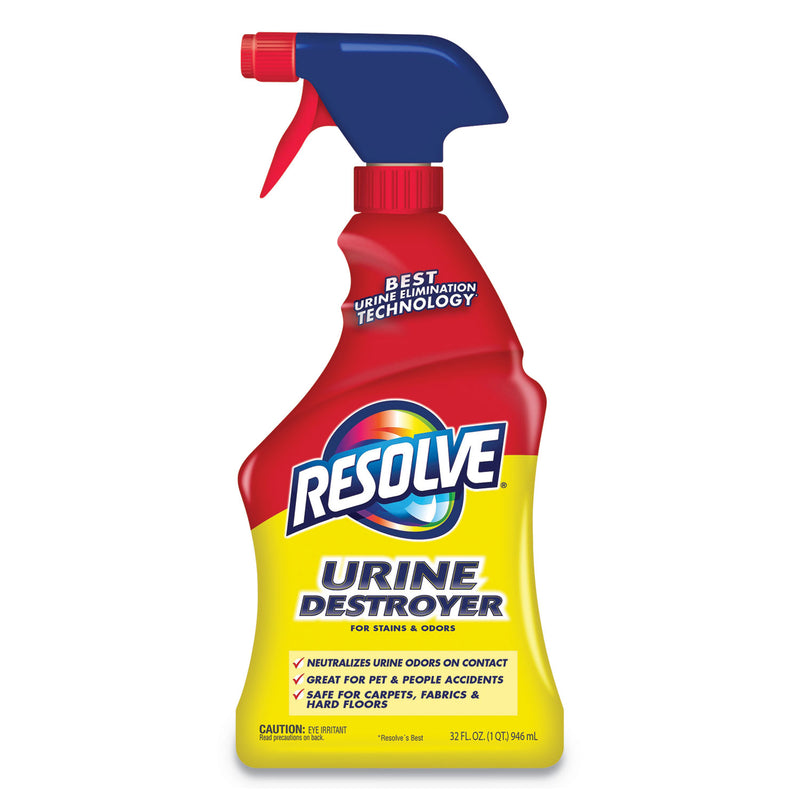 RESOLVE Urine Destroyer, 32 Oz Spray Bottle, Citrus, 6/Carton - RAC99487