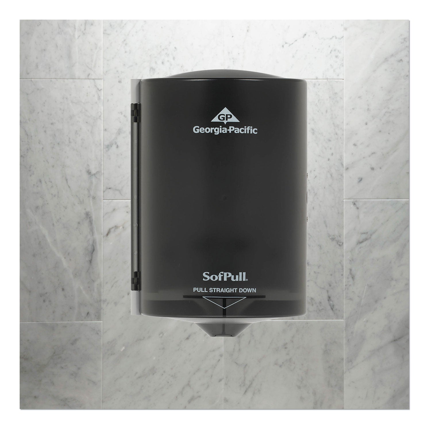 Georgia-Pacific Junior C-Pull Towel Dispenser, 7 1/10W X 6 11/16 X 10 3/4, Translucent Smoke - GPC58008