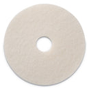Americo Polishing Pads, 19" Diameter, White, 5/Ct - AMF401219