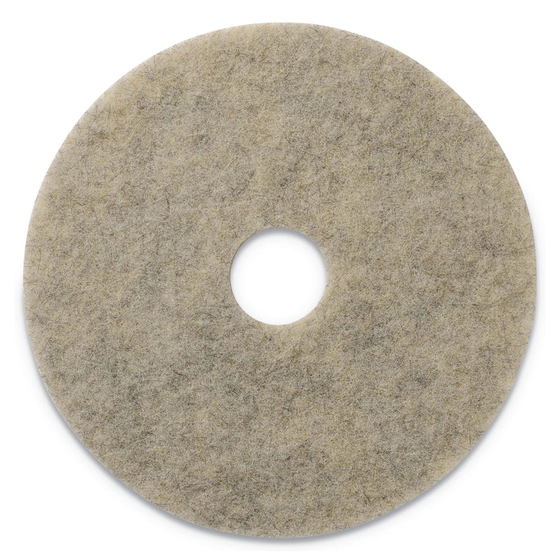 Americo Porko Plus Burnishing Pads, 20" Diameter, Grayish Black, 5/Ct - AMF401820