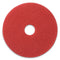 Americo Buffing Pads, 19" Diameter, Red, 5/Ct - AMF404419