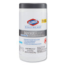 Clorox Healthcare Versasure Cleaner Disinfectant Wipes, 1-Ply, 6 3/4" X 8", White, 85 Towels/Can - CLO31757EA