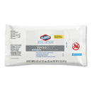 Clorox Healthcare Versasure Cleaner Disinfectant Wipes, 1-Ply, 6 3/4" X 8", White, 30/Pouch, 24 Pouches/Carton - CLO31760