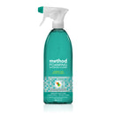 Method Tub 'N Tile Bathroom Cleaner, Eucalyptus Mint Scent, 28 Oz Bottle, 8/Carton - MTH01656