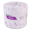Cascades Select Standard Bath Tissue, 2-Ply, White, 4 X 3, 500 Sheets/Roll, 96 Rolls/Carton - CSDB166